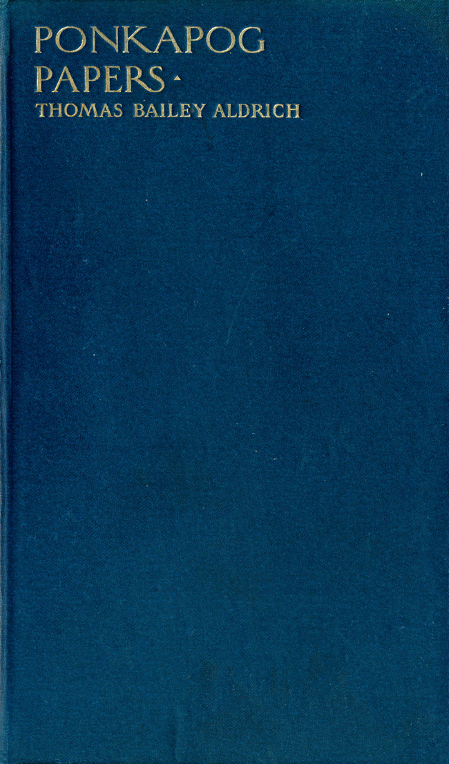 Book cover for Ponkapog Papers