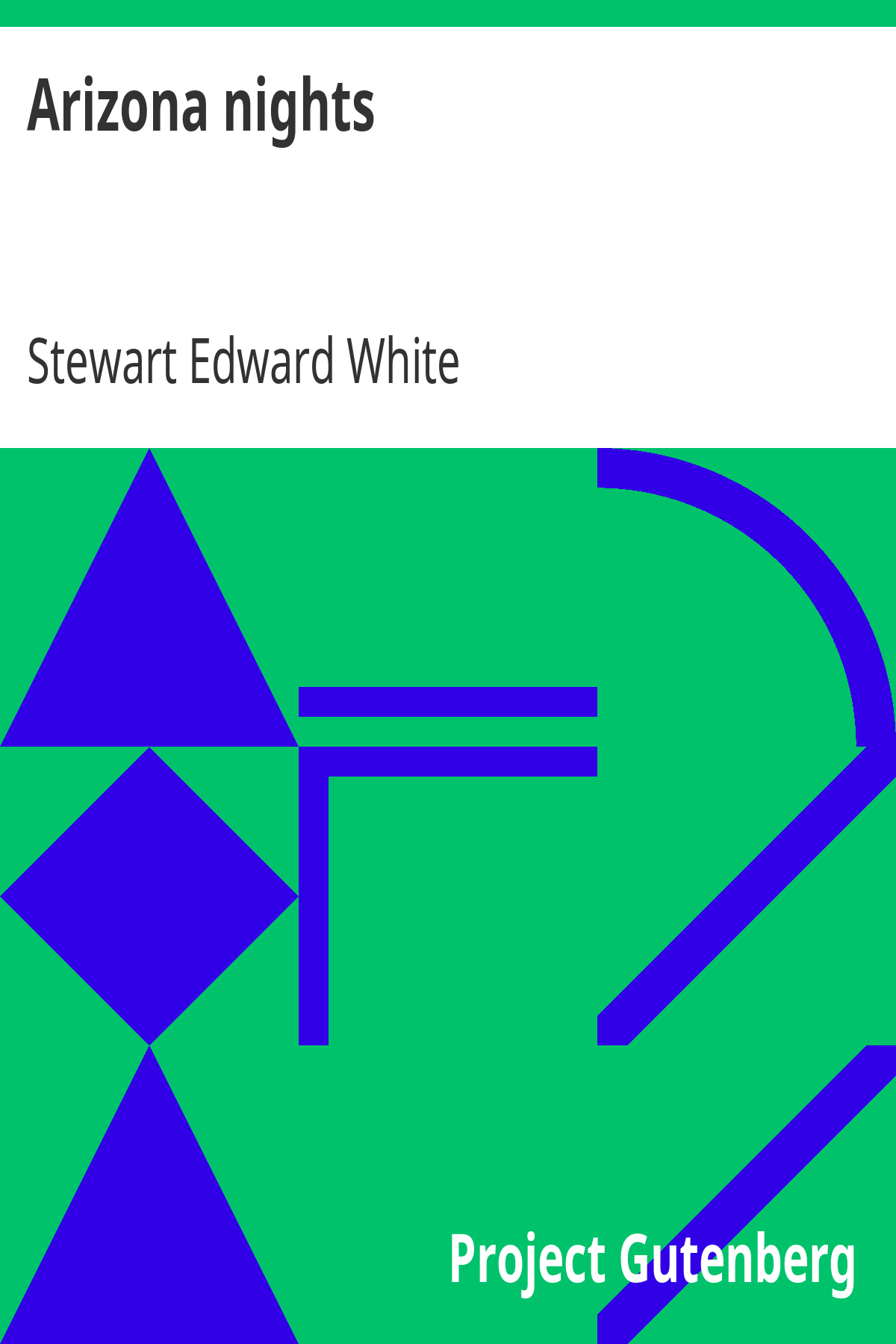 Book cover for Arizona nights