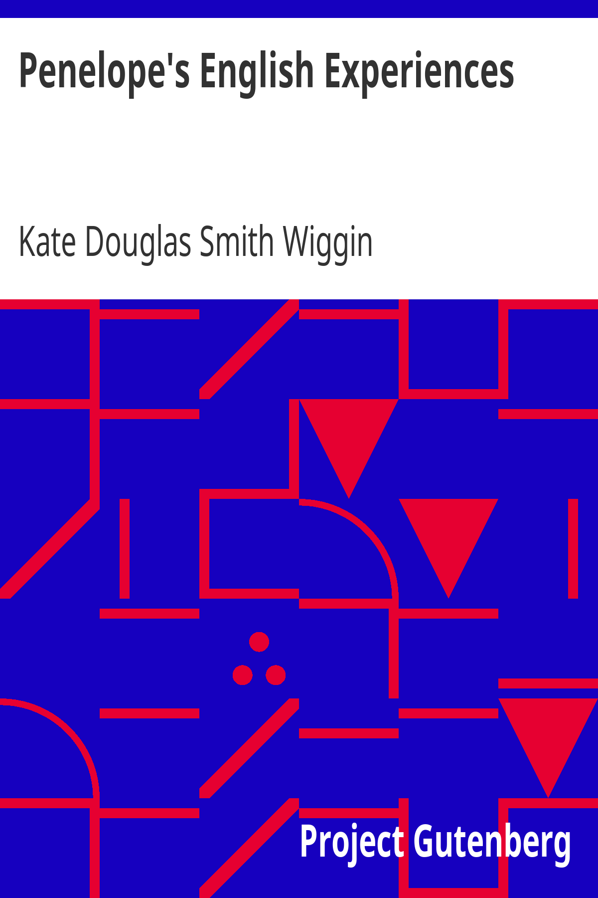 Book cover for Penelope's English Experiences
