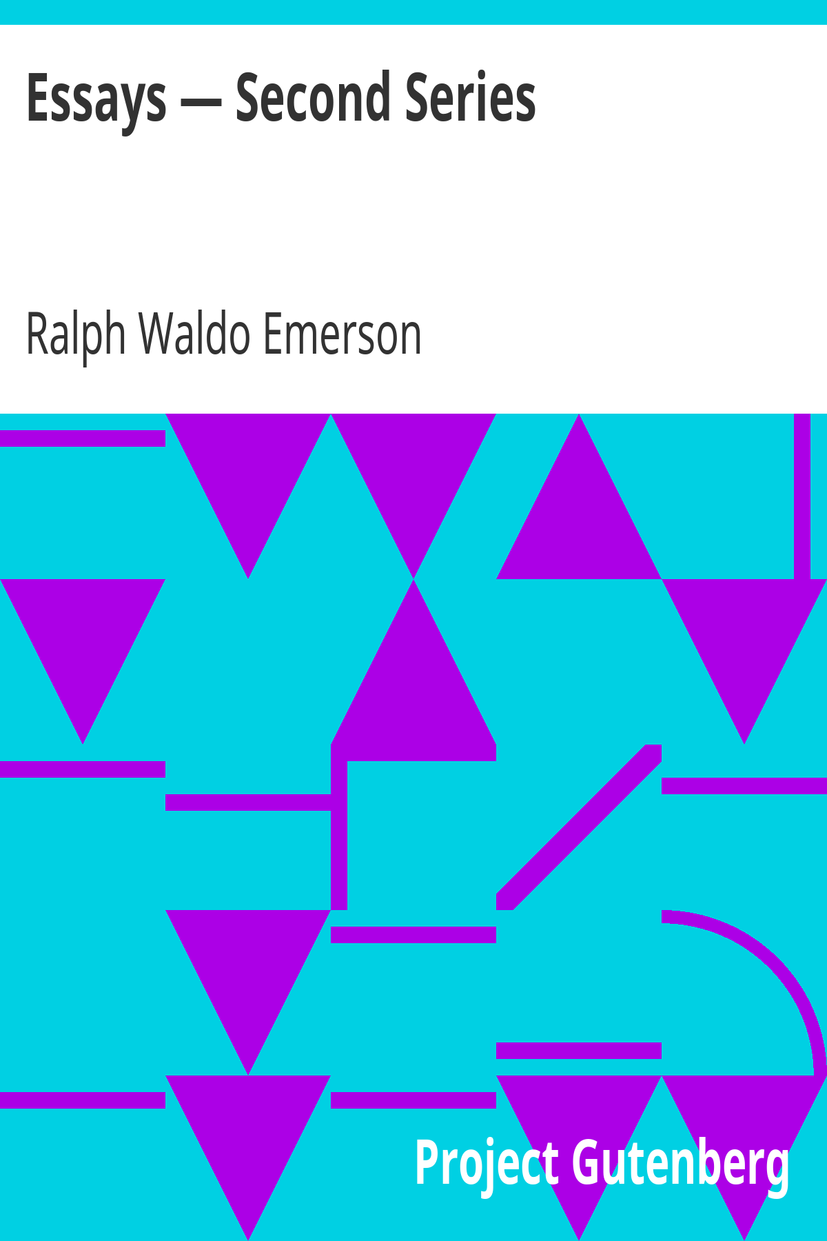 Book cover for Essays — Second Series