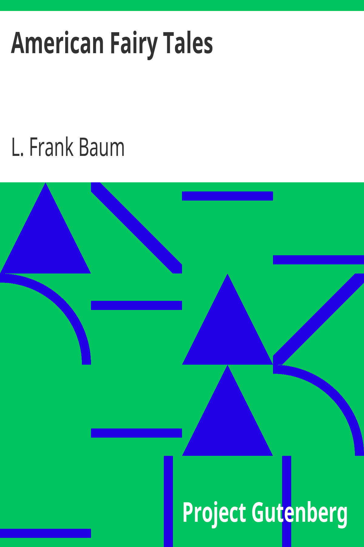 Book cover for American Fairy Tales