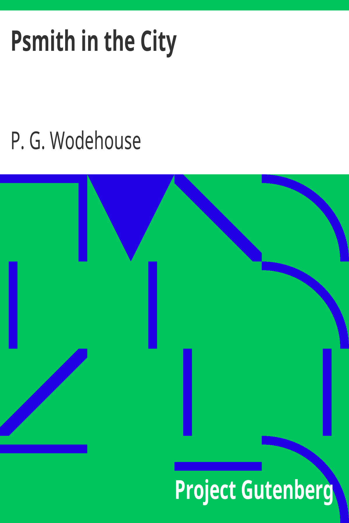 Book cover for Psmith in the City