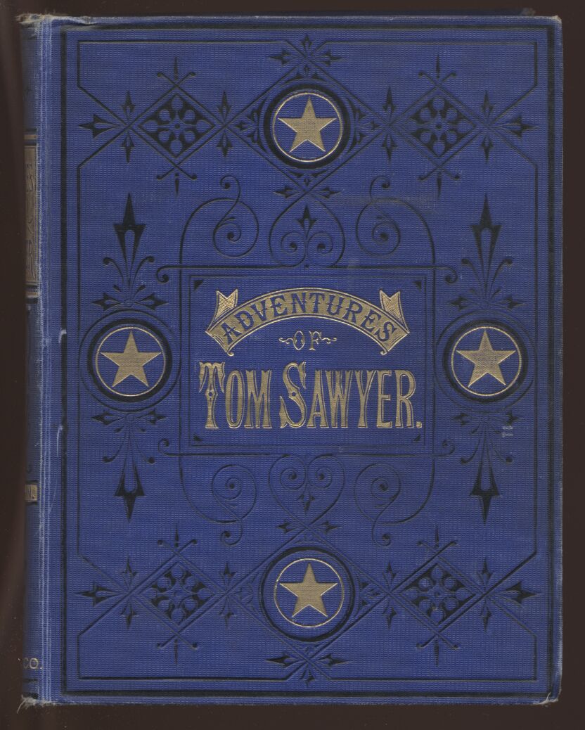 Book cover for The Adventures of Tom Sawyer, Part 1.