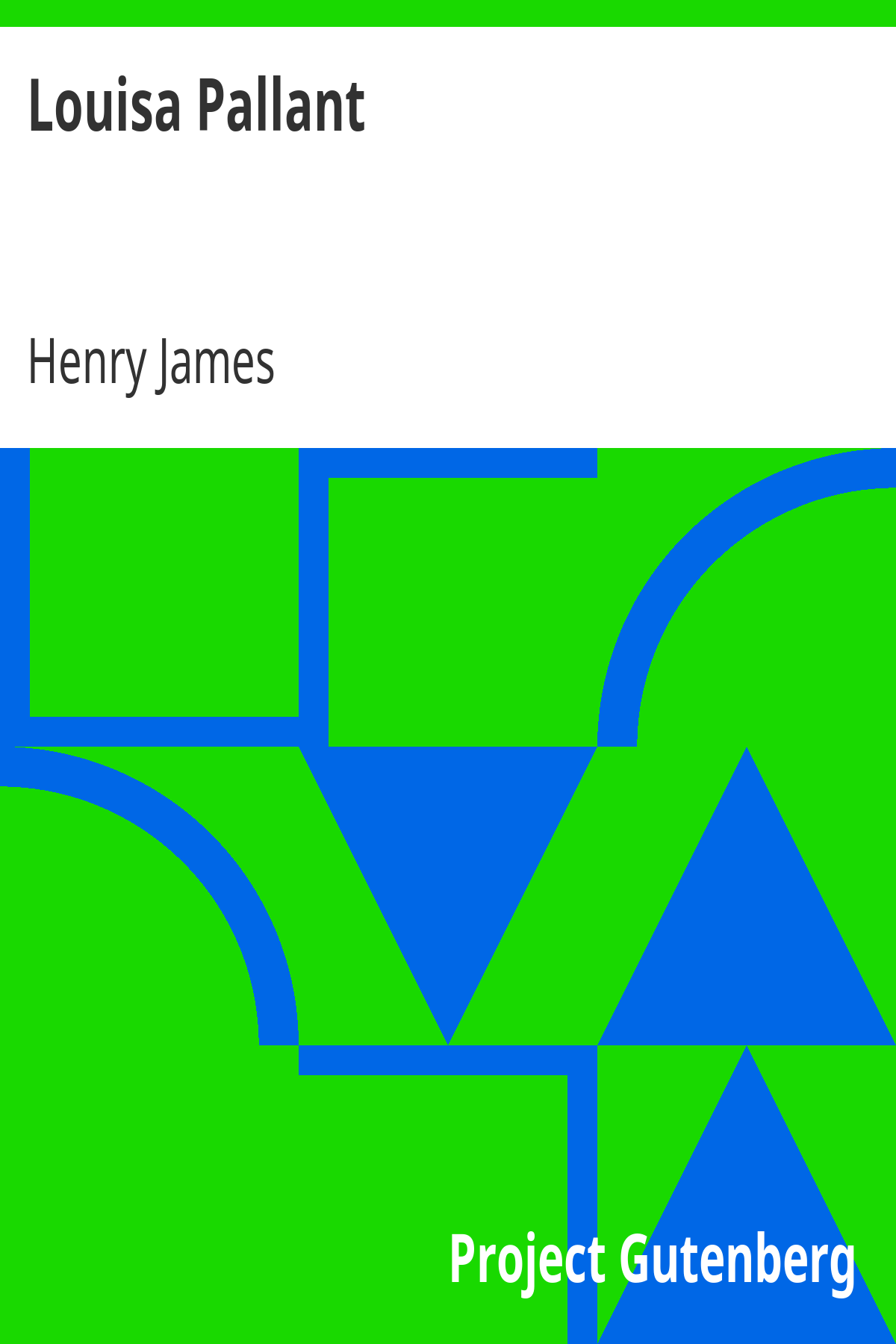 Book cover for Louisa Pallant